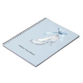 Carnet Baby Blue Slipper High Heel Bow (Côté gauche)