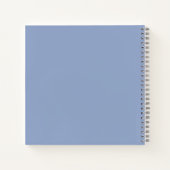 Carnet Baby Brunch Douche Boys Dusty Blue Guest Book (Dos)