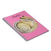 Carnet Baby Chipmunk (Côté Droit)