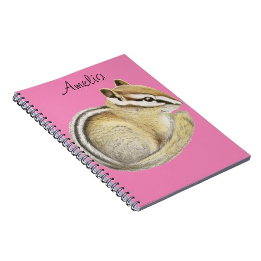Carnet Baby Chipmunk (Côté Droit)