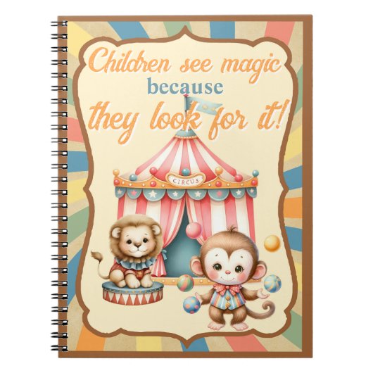 Carnet Baby Circus (Devant)