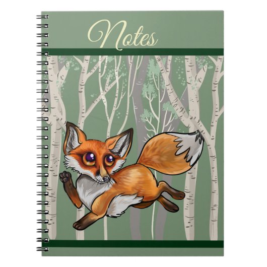Carnet Baby Fox (Devant)