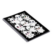 Carnet Baby Ghosts Éffrayant mignon Halloween humeur (Côté Droit)