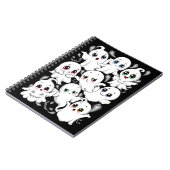 Carnet Baby Ghosts Éffrayant mignon Halloween humeur (Côté gauche)