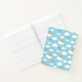 Carnet Baby Hercules and Pegasus Cloud Pattern Notebook (Intérieur)