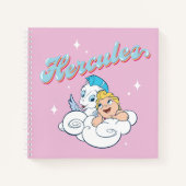 Carnet Baby Hercules and Pegasus on a Cloud Notebook (Devant)