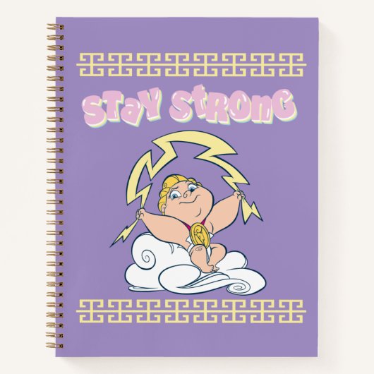 Carnet Baby Hercules - Stay Strong Notebook (Devant)