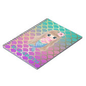 Carnet Baby Mermaid On Mermaid Tail Scales (Côté gauche)