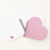 Carnet Baby Pink Gingham Pattern (Intérieur)