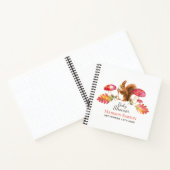 Carnet Baby shower d'aquarelle en bois d'écureuil (Intérieur)
