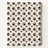 Carnet Baby shower de chien (Dos)