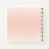 Carnet Baby shower de fille Eléphant Floral Cute (Dos)