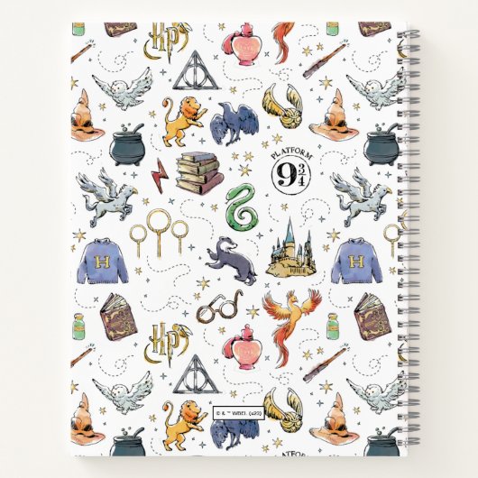 Carnet Baby shower de Harry Potter Icon (Dos)