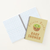 Carnet Baby shower de Little Cutie Kiwi (Intérieur)