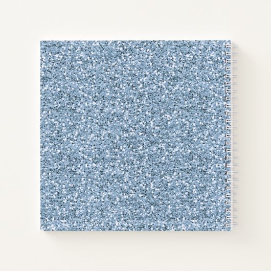 Carnet Baby shower Dusty Blue Parties scintillant Cadeaux (Dos)