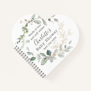 Carnet Baby shower verdoyant