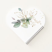 Carnet Baby shower verdoyant (Dos)