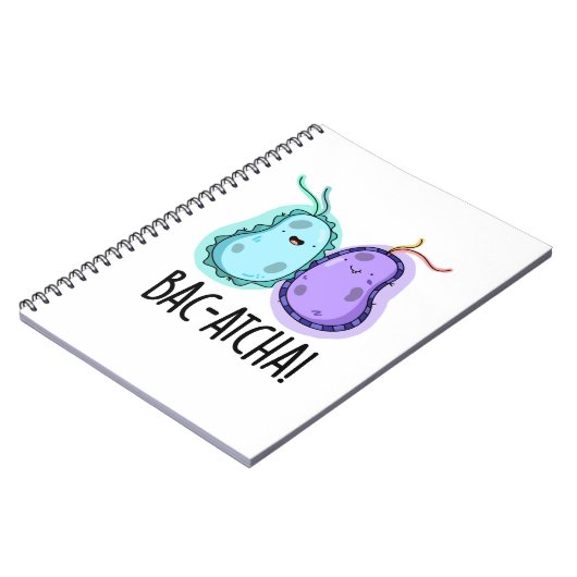 Carnet Bac-atcha Funny Bacteria Pun (Côté gauche)