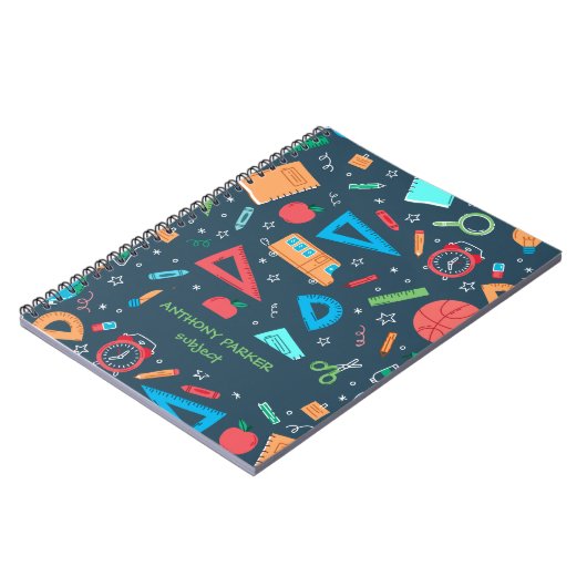 Carnet Back to school (Côté gauche)