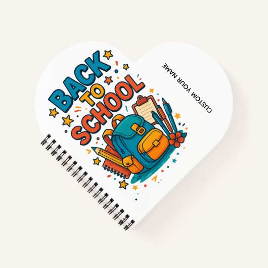 CARNET BACK TO YOUR SCHOOL (Devant)