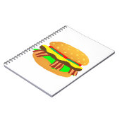 Carnet Bacon Cheeseburger (Côté gauche)