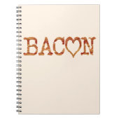 Carnet Bacon LOVE (Devant)