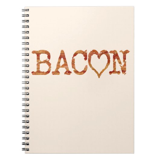 Carnet Bacon LOVE (Devant)