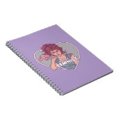 Carnet BADASS FÉMINISTE, dessin animé (Côté Droit)