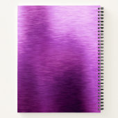 Carnet Badass officiel Boss Babe Metallic Purple Nom (Dos)