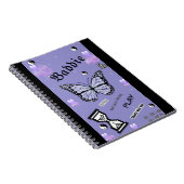 Carnet Baddie Purple School (Côté Droit)