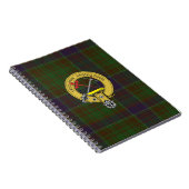 Carnet Badge Adams Tartan et Clan (Côté Droit)