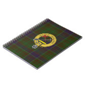 Carnet Badge Adams Tartan et Clan (Côté gauche)