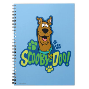 Carnet Badge de caractère Empreinte de patte Scooby-Doo