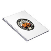 Carnet Badge de citrouille de vampire faisant pousser mes (Côté Droit)