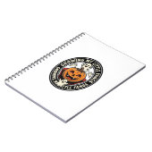 Carnet Badge de citrouille de vampire faisant pousser mes (Côté gauche)