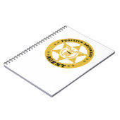 CARNET BADGE DE L'AGENT DE RÉCUPÉRATION FUGITIVE (Côté gauche)