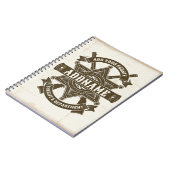 Carnet Badge de Rifles Adjoint Old West Sheriff Personnal (Côté gauche)