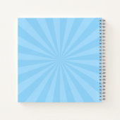 Carnet Badge d'explorateur spatial mignon (Dos)