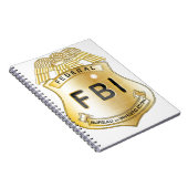 Carnet Badge du FBI (Côté Droit)