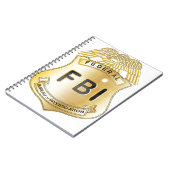 Carnet Badge du FBI (Côté gauche)