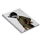 Carnet Badger The Rider Portrait (Côté Droit)