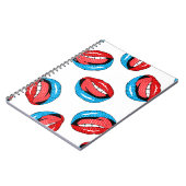 Carnet Badges de patchs de dessin : Retro Pop (Côté gauche)