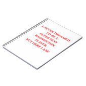 Carnet badminton (Côté gauche)