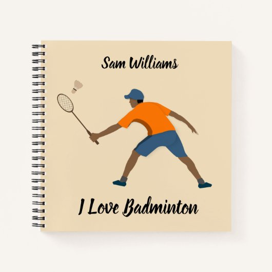 Carnet Badminton (Devant)