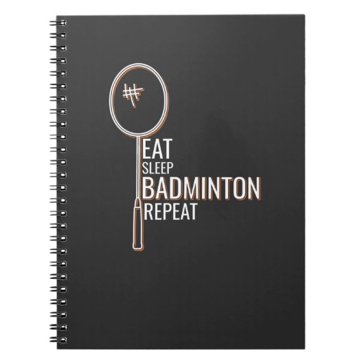 Carnet Badminton (Devant)