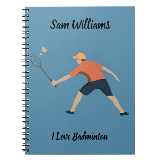 Carnet Badminton (Devant)