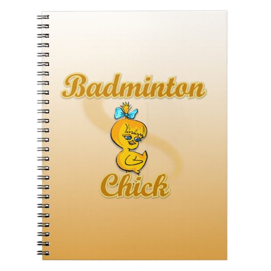 Carnet Badminton Chick (Devant)
