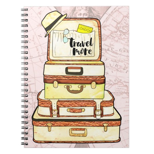 Carnet Bagages d'aventure de Wanderlust (Devant)
