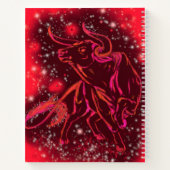 Carnet Bague Magic Red Neon - Nuit étoilée Extraordinaire (Dos)