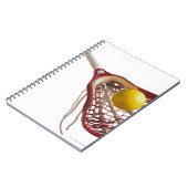 Carnet Baguette de crosse et balle (Côté gauche)